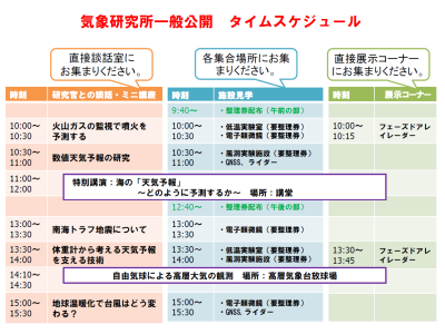 スケジュール