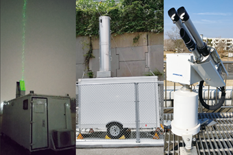 スカイラジオメーターとライダー2種の写真